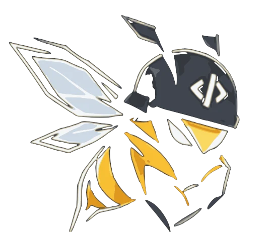 A bee at rest